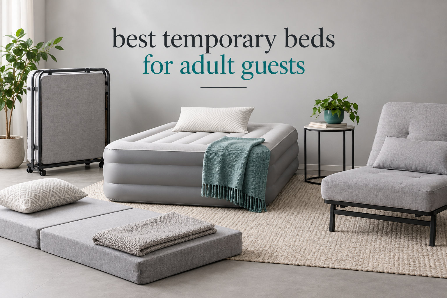 best temporary beds for adult guests