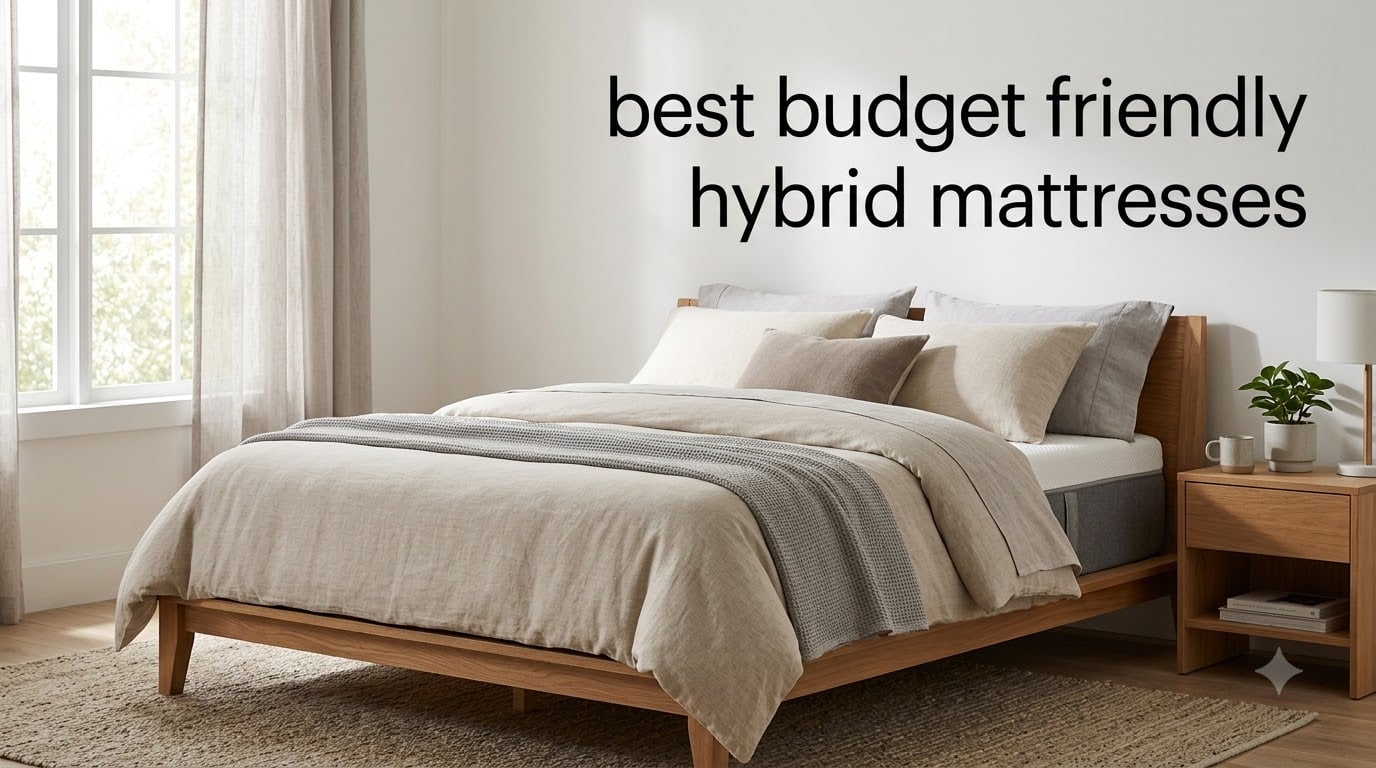 best budget friendly hybrid mattresses