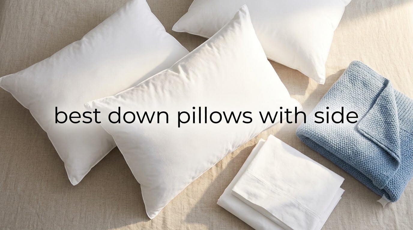 best down pillows with side
