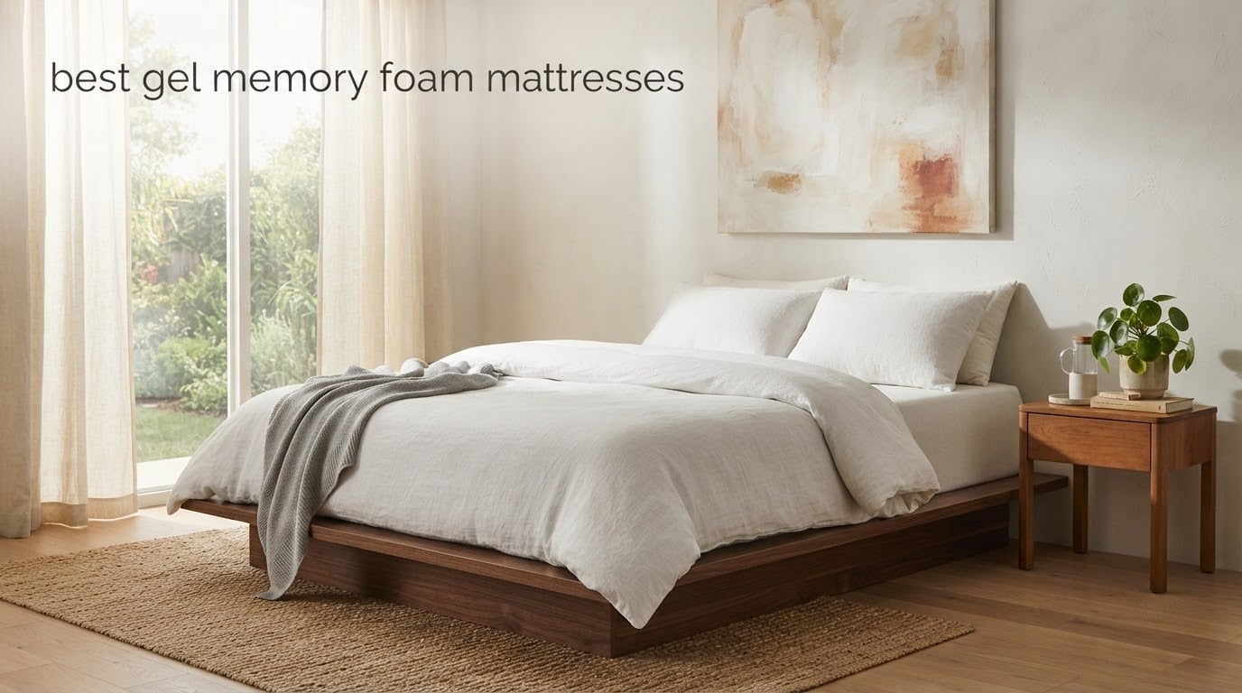 best gel memory foam mattresses