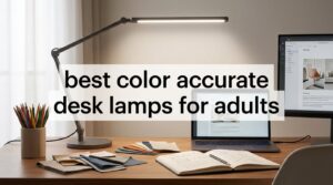best color accurate desk lamps for adults
