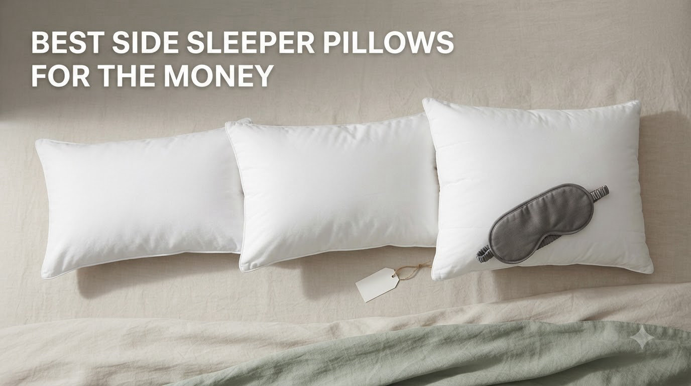 best side sleeper pillows for the money