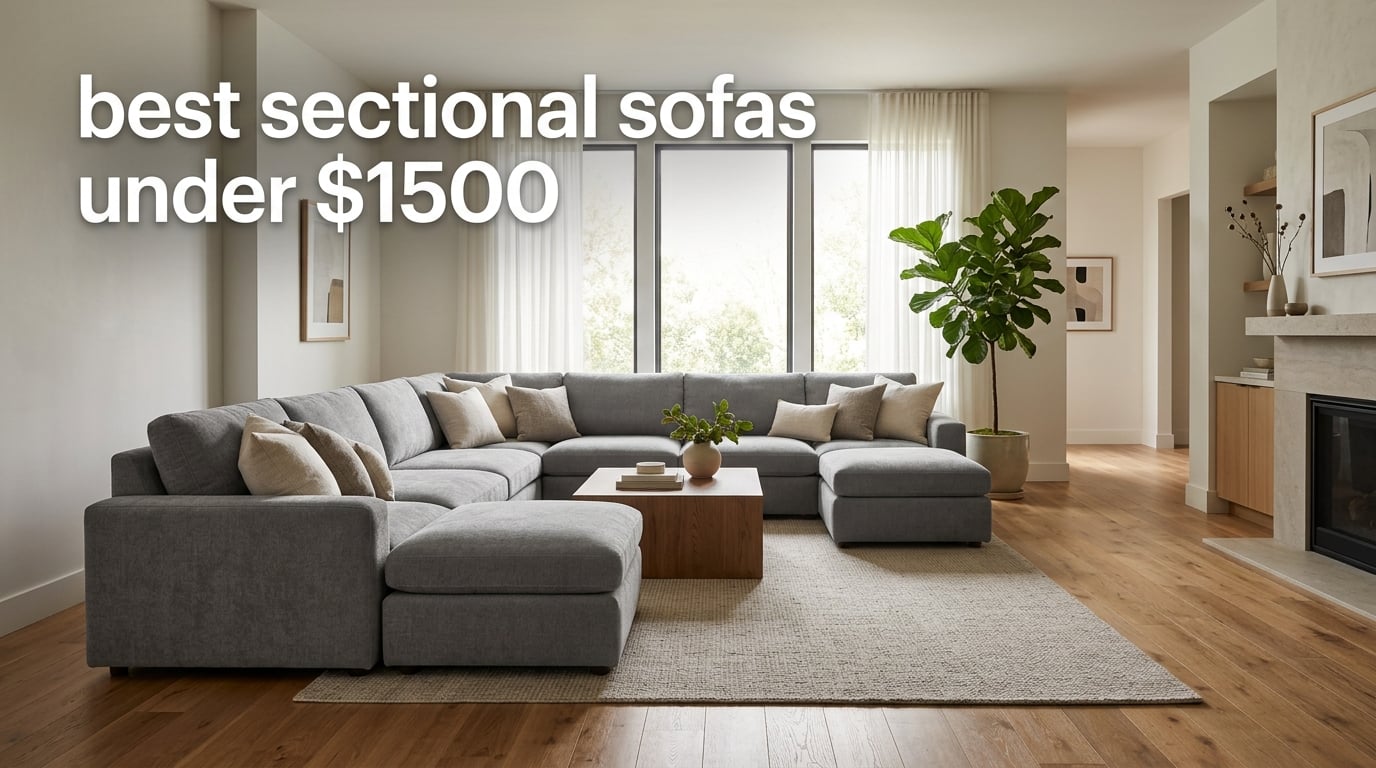 best sectional sofas under $1500