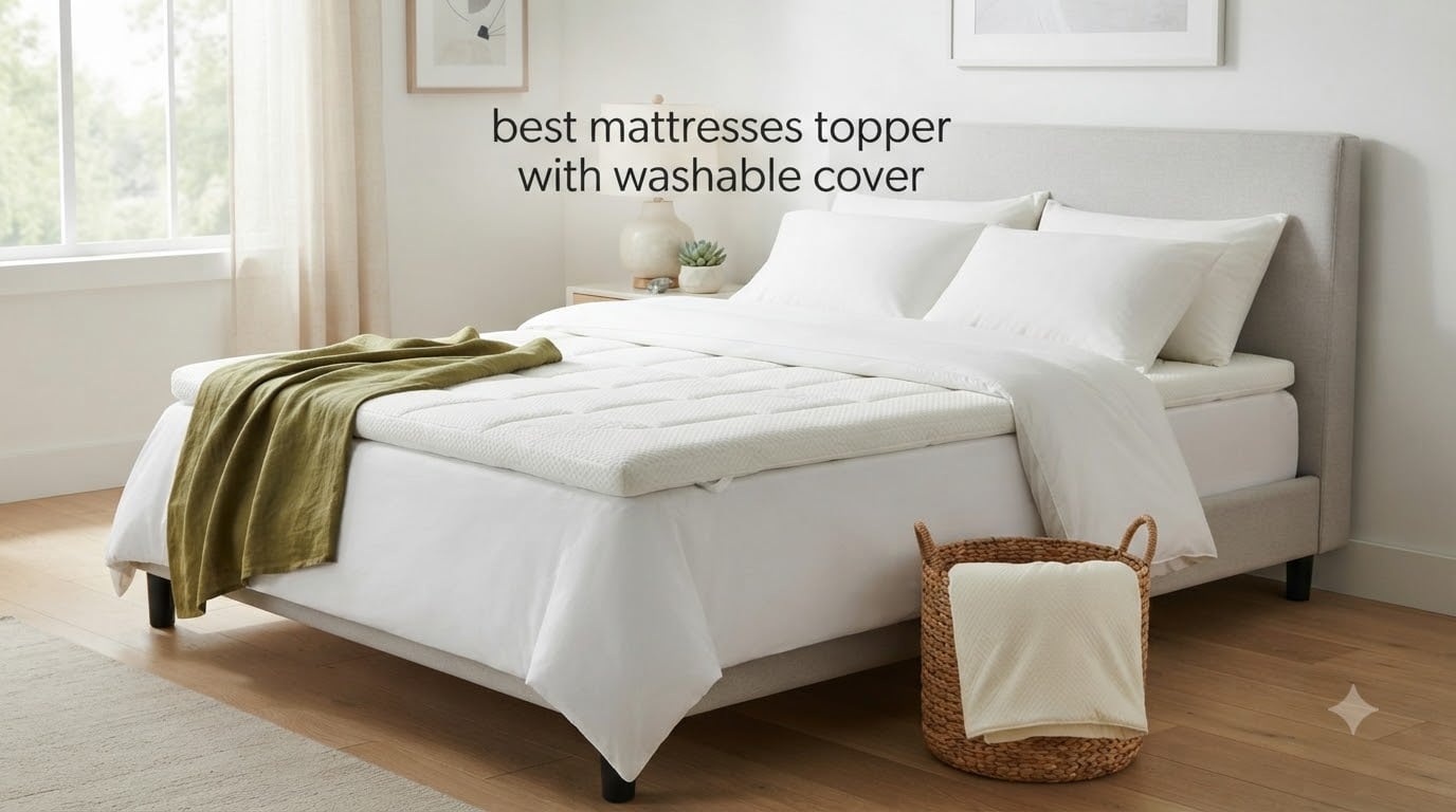 best mattresses topper with washable cover