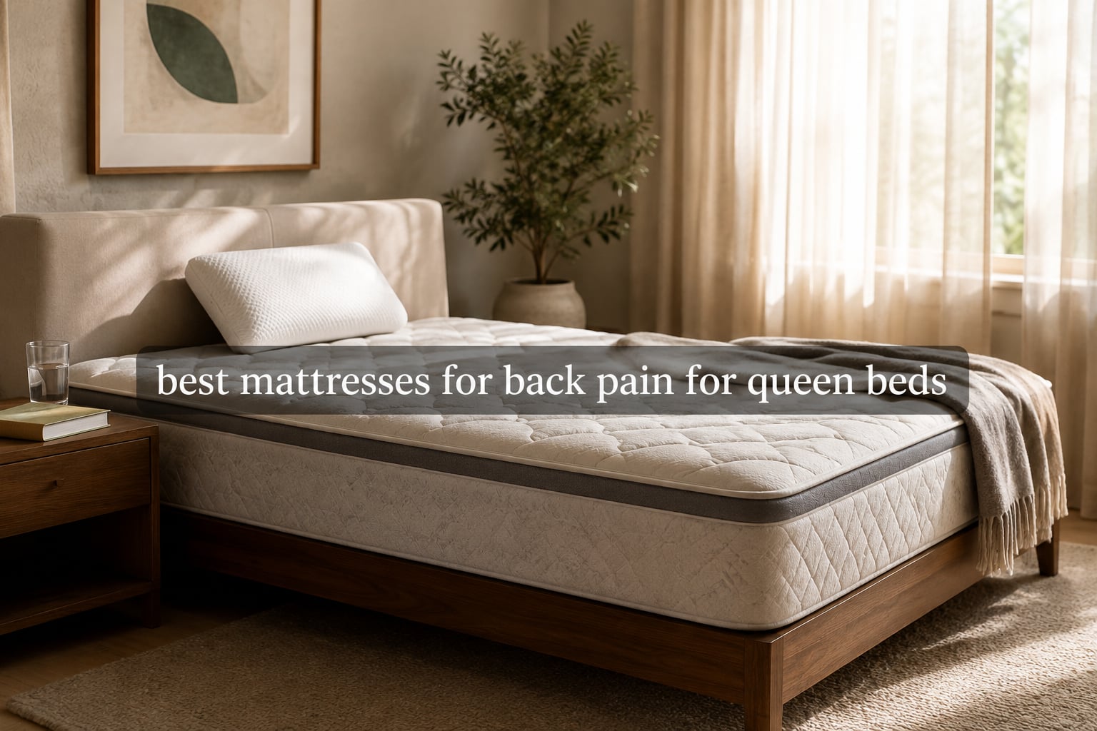 best mattresses for back pain for queen beds
