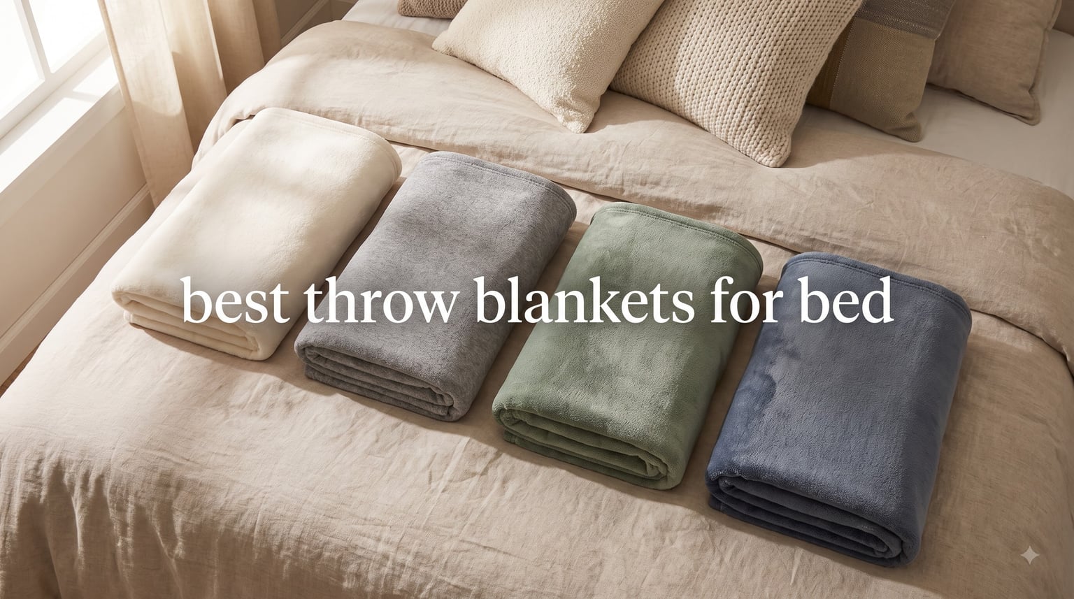 best throw blankets for bed