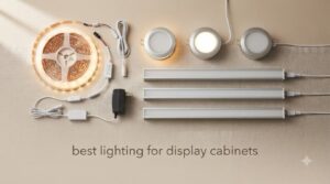 best lighting for display cabinets
