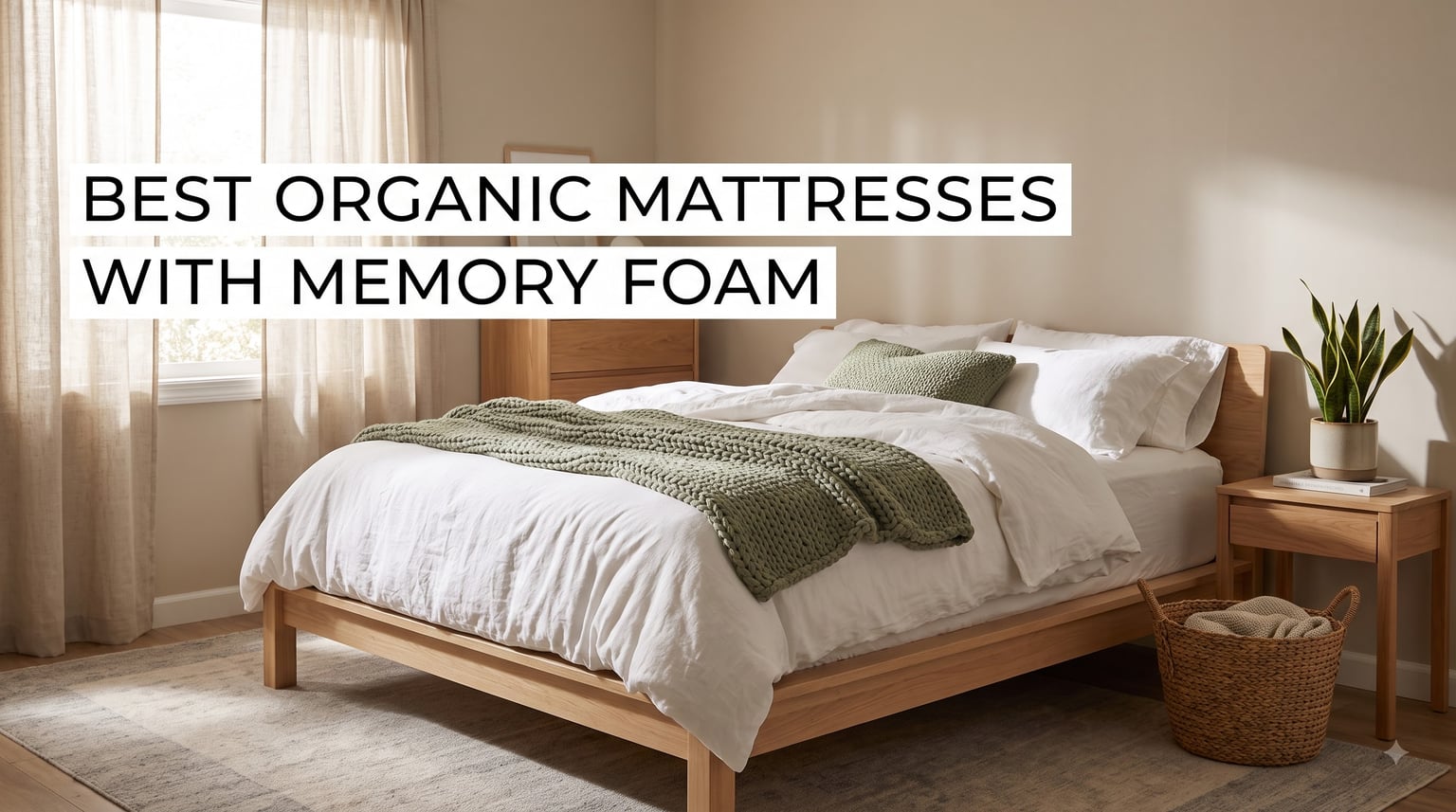 best organic mattresses with memory foam