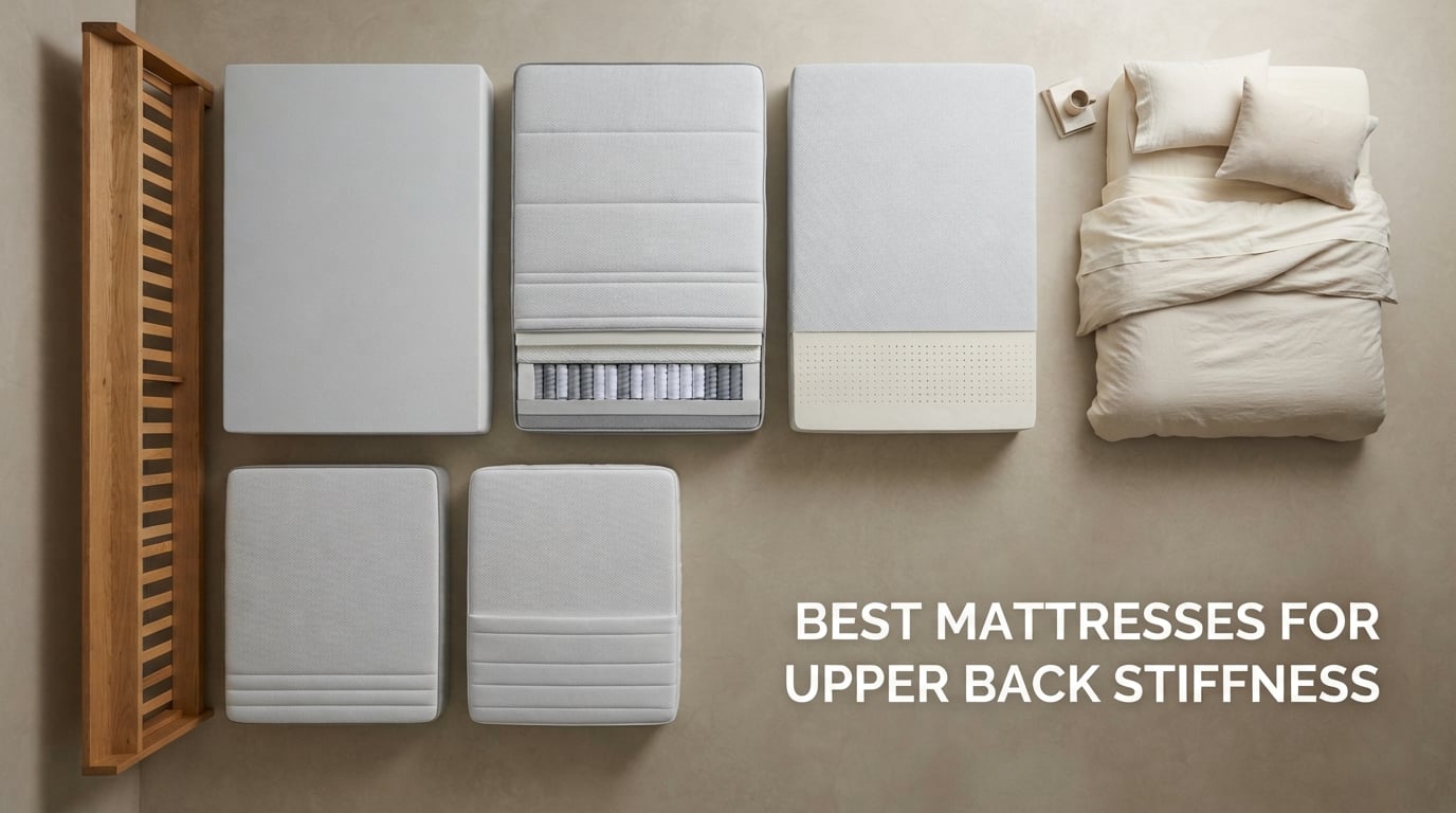 best mattresses for upper back stiffness