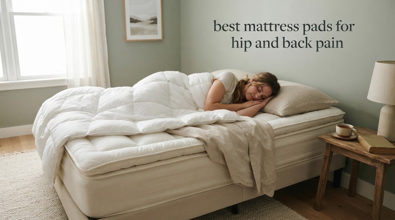 best mattress pads for hip and back pain