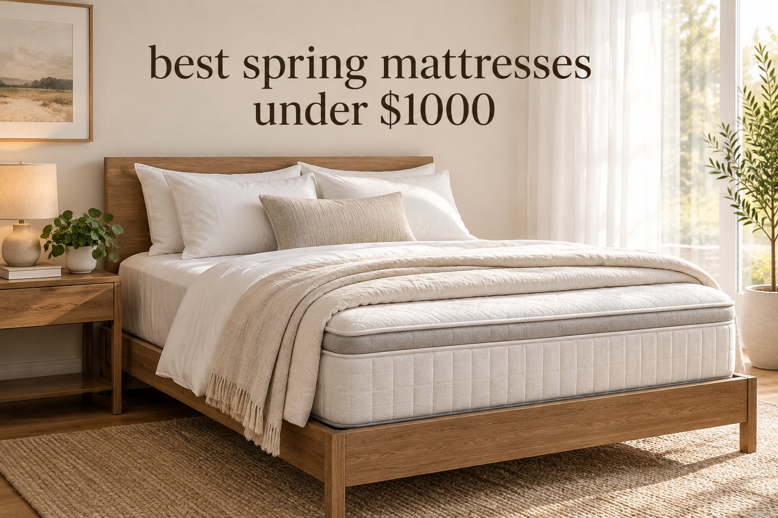 best spring mattresses under $1000
