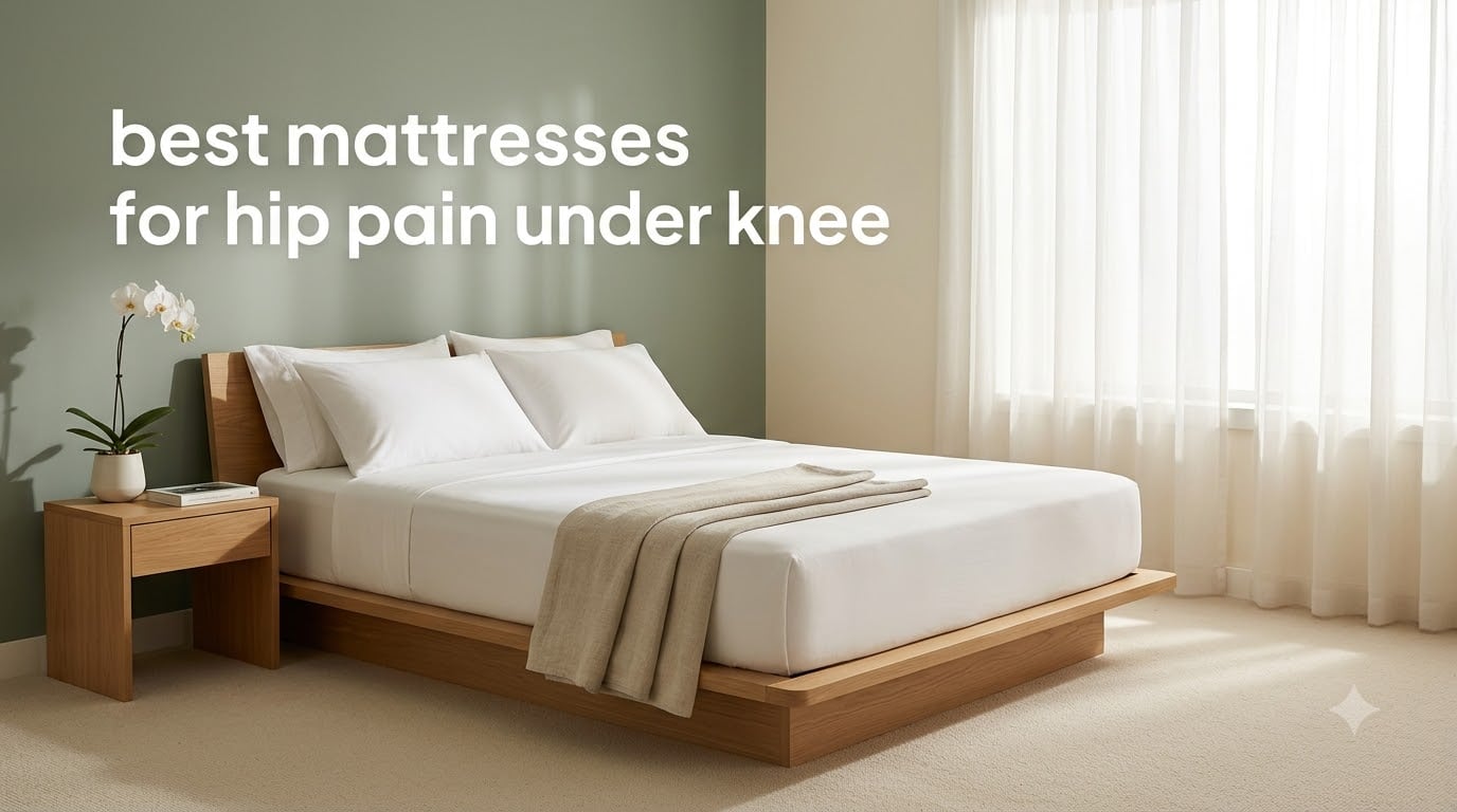 best mattresses for hip pain under knee