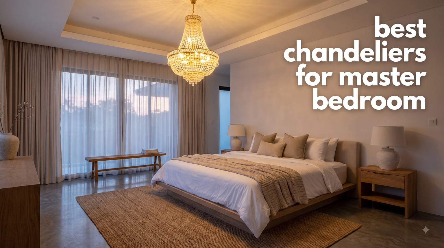 best chandeliers for master bedroom