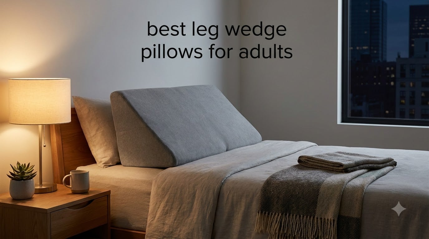 best leg wedge pillows for adults