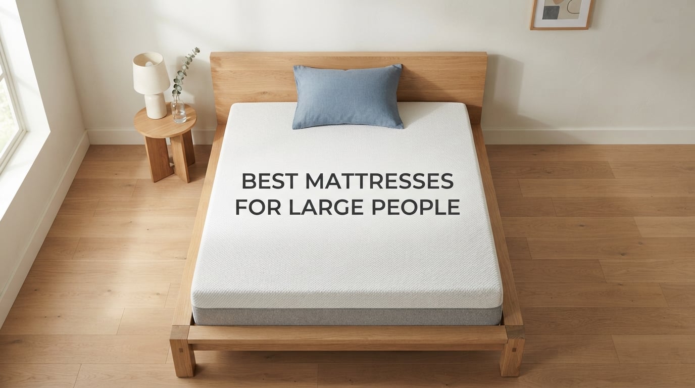 best mattresses for large people