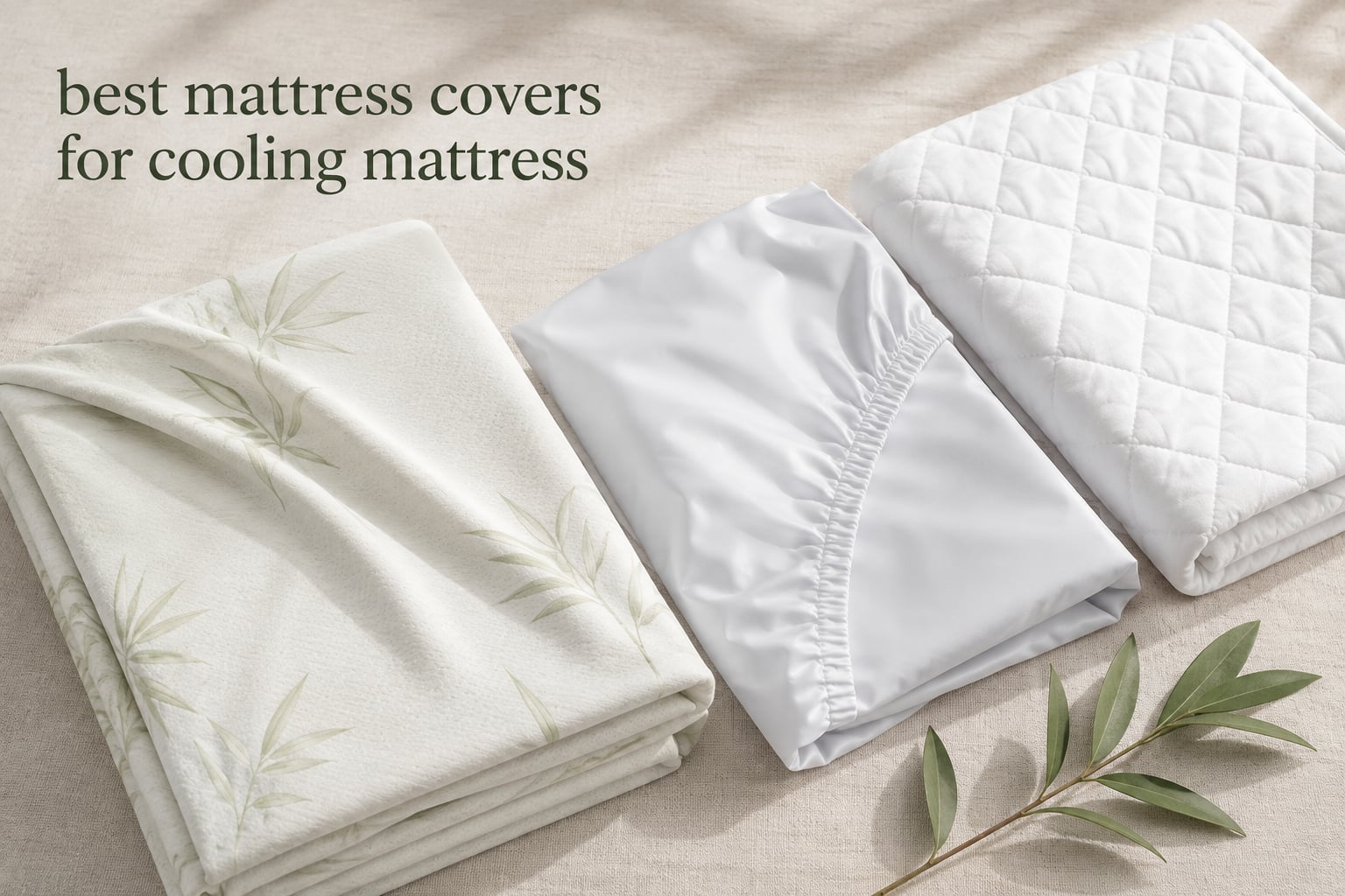 best mattress covers for cooling mattress