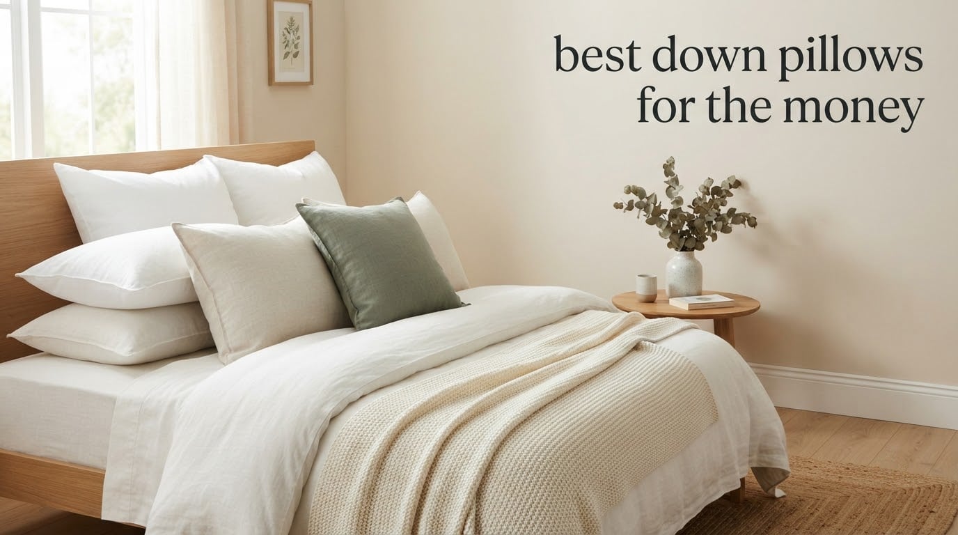 best down pillows for the money