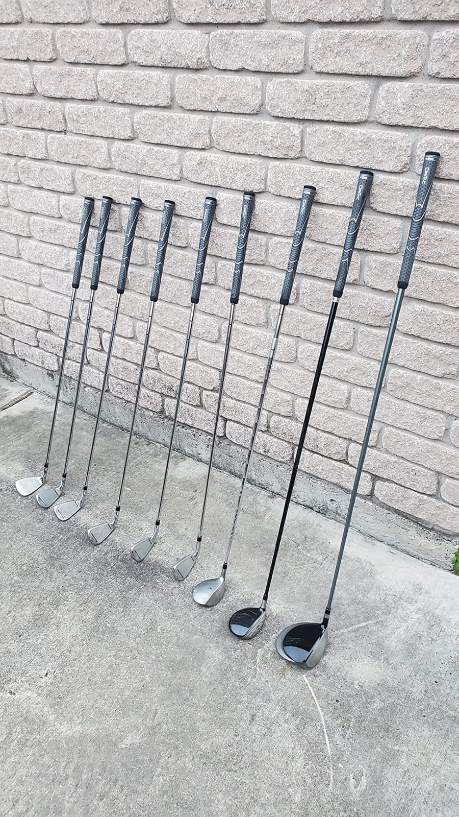 Winn Set of 9 DriTac Oversize AVS Gray Golf Grip - Dri-Tac! customer photo 2