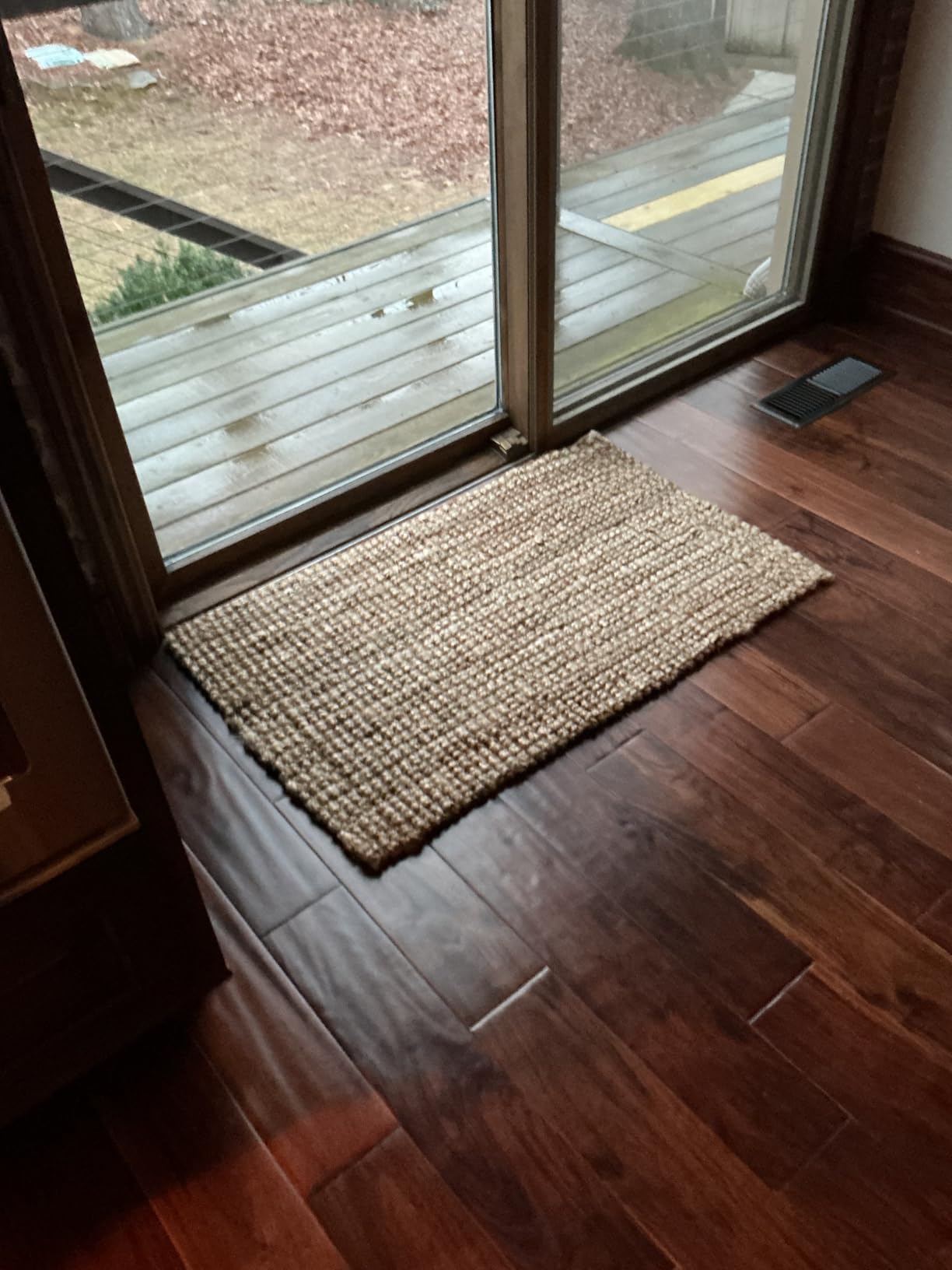 SAFAVIEH Area Rug 3x5 - Natural Fiber Collection - Natural Brown, Handmade Jute & Coir, Farmhouse Style, Chunky Textured Thick Pile (NF747A) customer photo 2