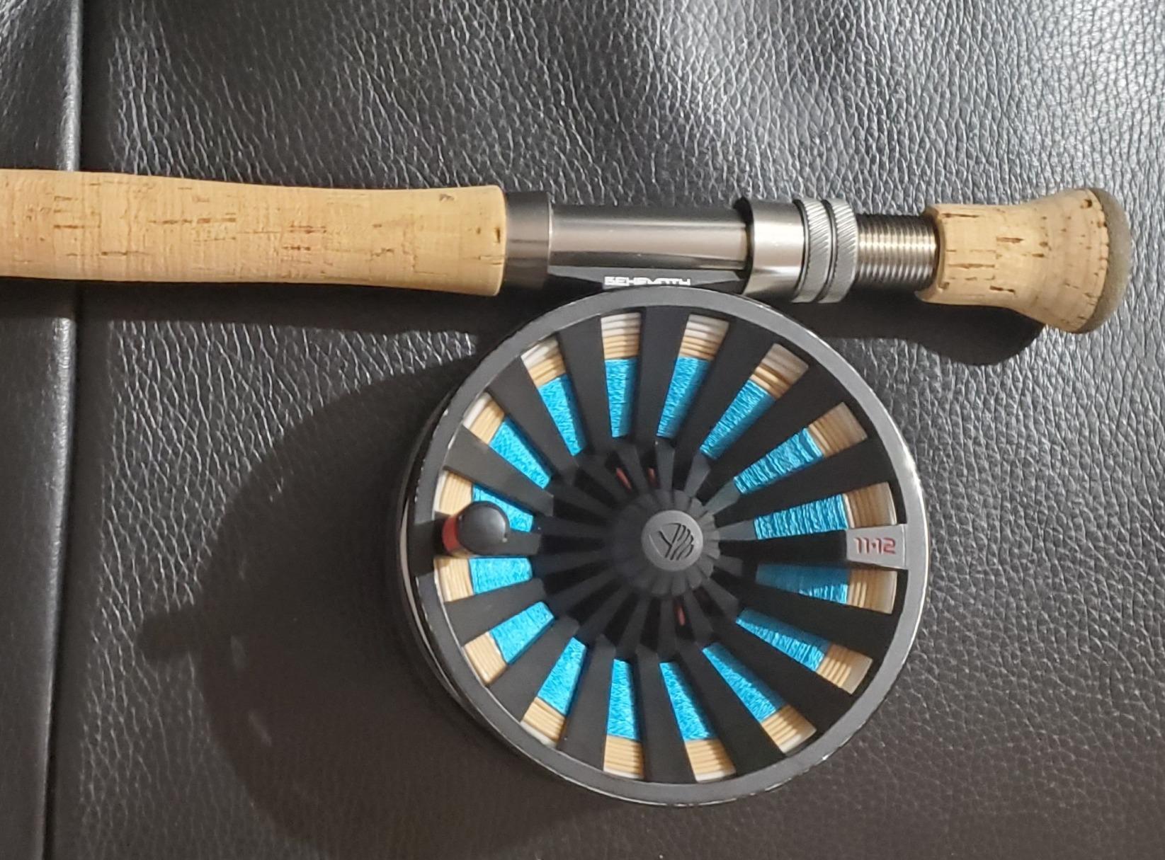Redington Behemoth Fly Reel – Heavy-Duty Carbon Drag, Large Arbor, Die-Cast Frame & Deep V-Spool – Freshwater & Saltwater Fly Fishing Reel for Trout, Bass, Salmon & Big Game customer photo 2