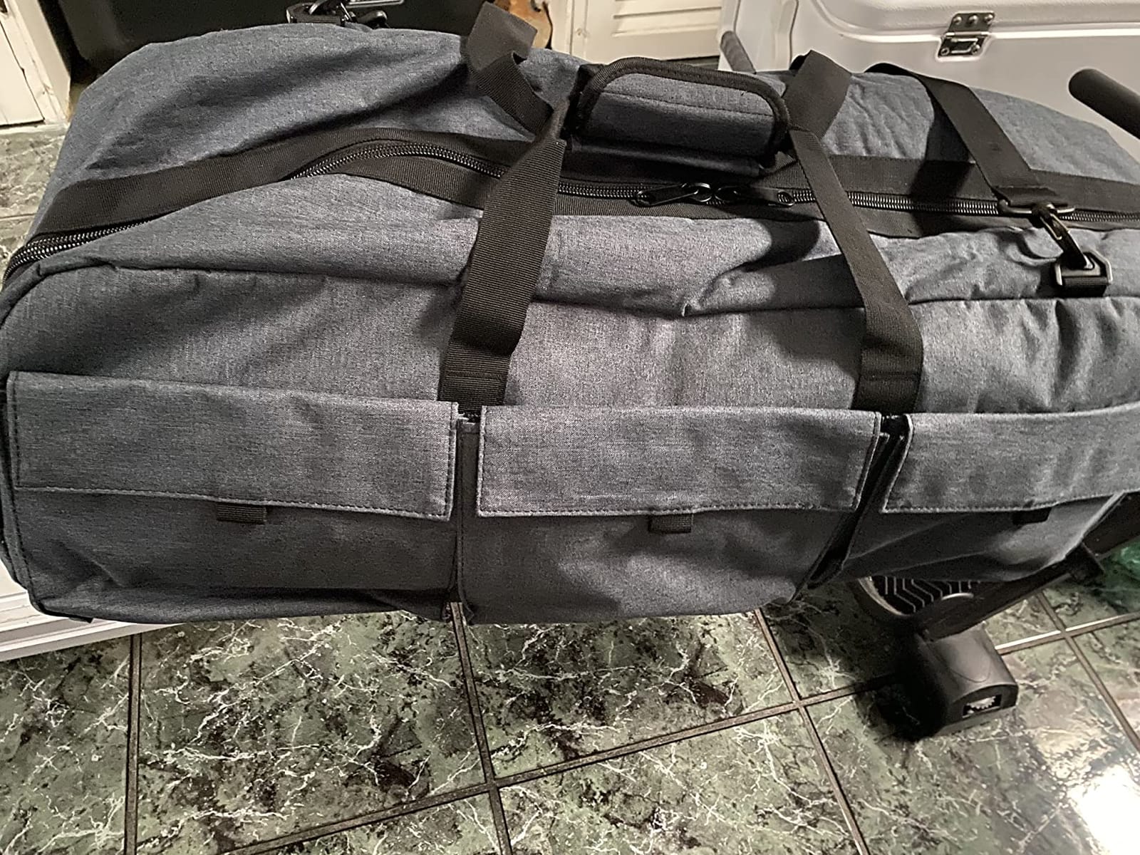 Multipurpose Telescope Bag – Shock-Absorbent Telescope Carrying Case with Adjustable Shoulder Strap and Extra Storage – Water Repellent (30 Inches) - Compatible with Celestron Telescope customer photo 2