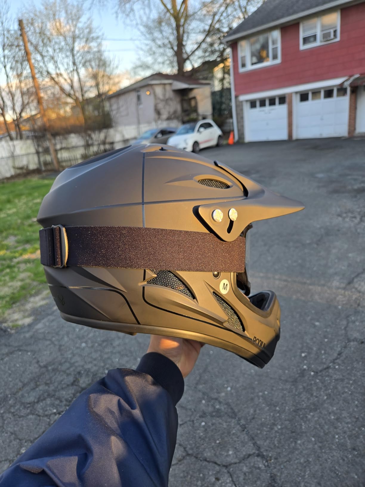 DEMON UNITED Podium Full Face Mountain Bike Helmet Black Includes MIPS Technology customer photo 2