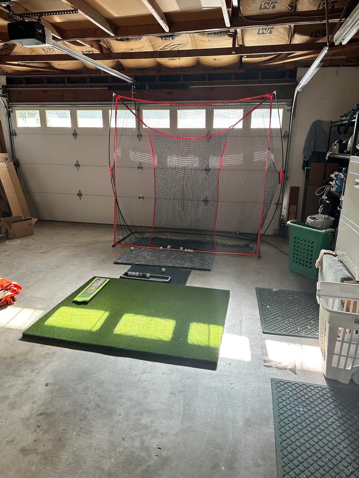GoSports Golf Practice Hitting Net - Choose Between Huge 10 x 7 ft or 7 x 7 ft Nets - Personal Driving Range for Indoor or Outdoor Use - Designed by Golfers for Golfers customer photo 1