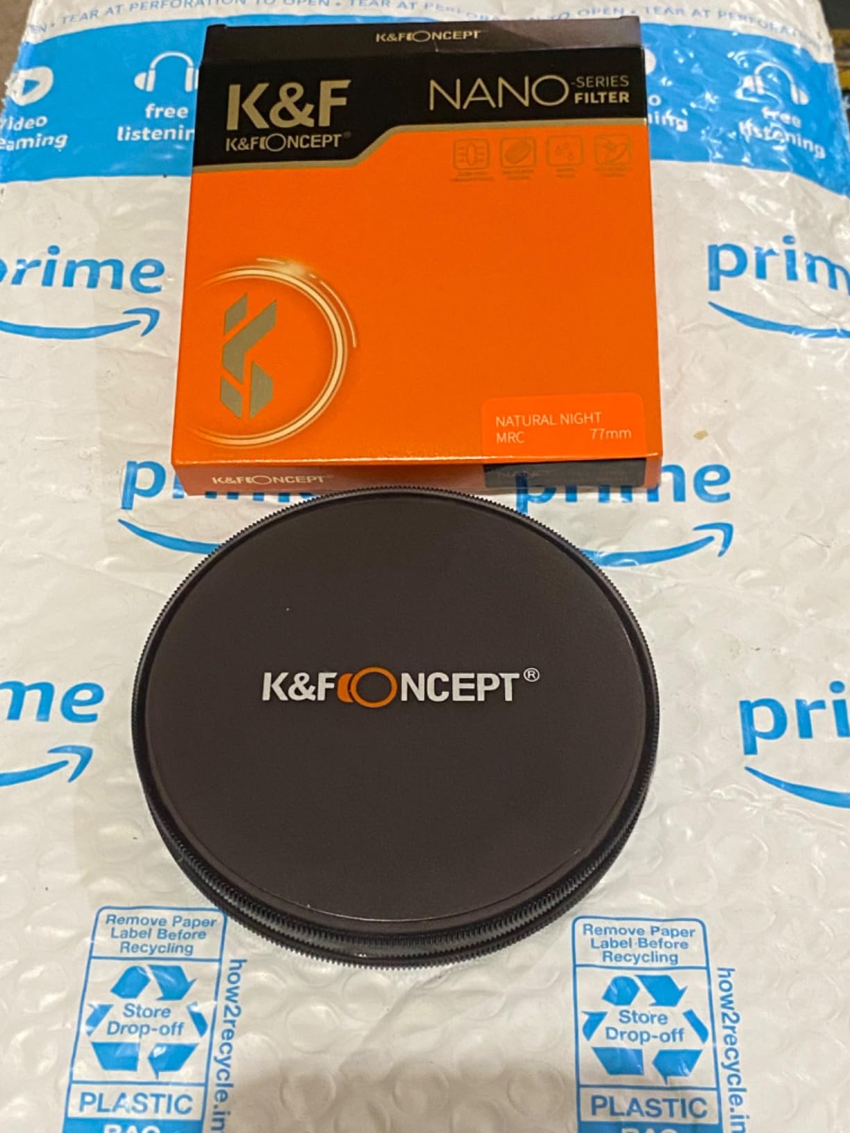 K&F CONCEPT 77mm Clear Natural Night Filter Pollution Reduction customer photo 1