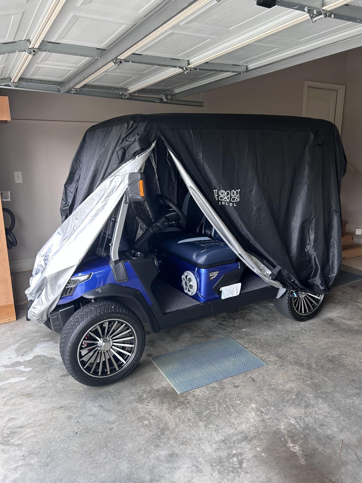 10L0L Golf Cart Cover 2/4/6 Passenger for Yamaha EZGO Club Car Covers customer photo 2