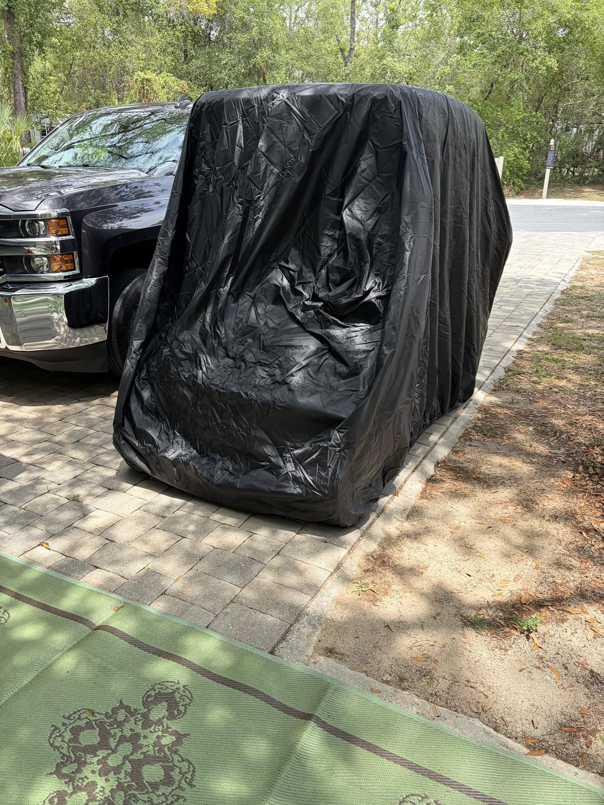 NEVERLAND Golf Cart Cover 4 Passenger for Club Car EZGO Yamaha Golf Carts customer photo 1