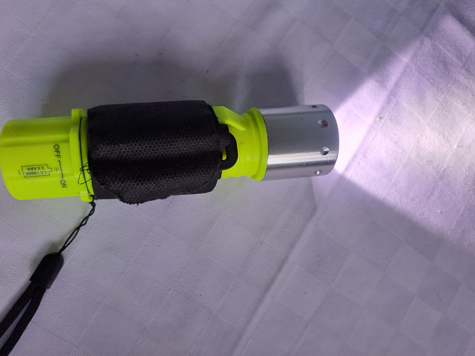 Dive Light IPX8 Waterproof Diving Flashlight 3 Modes 2Pack customer photo 2