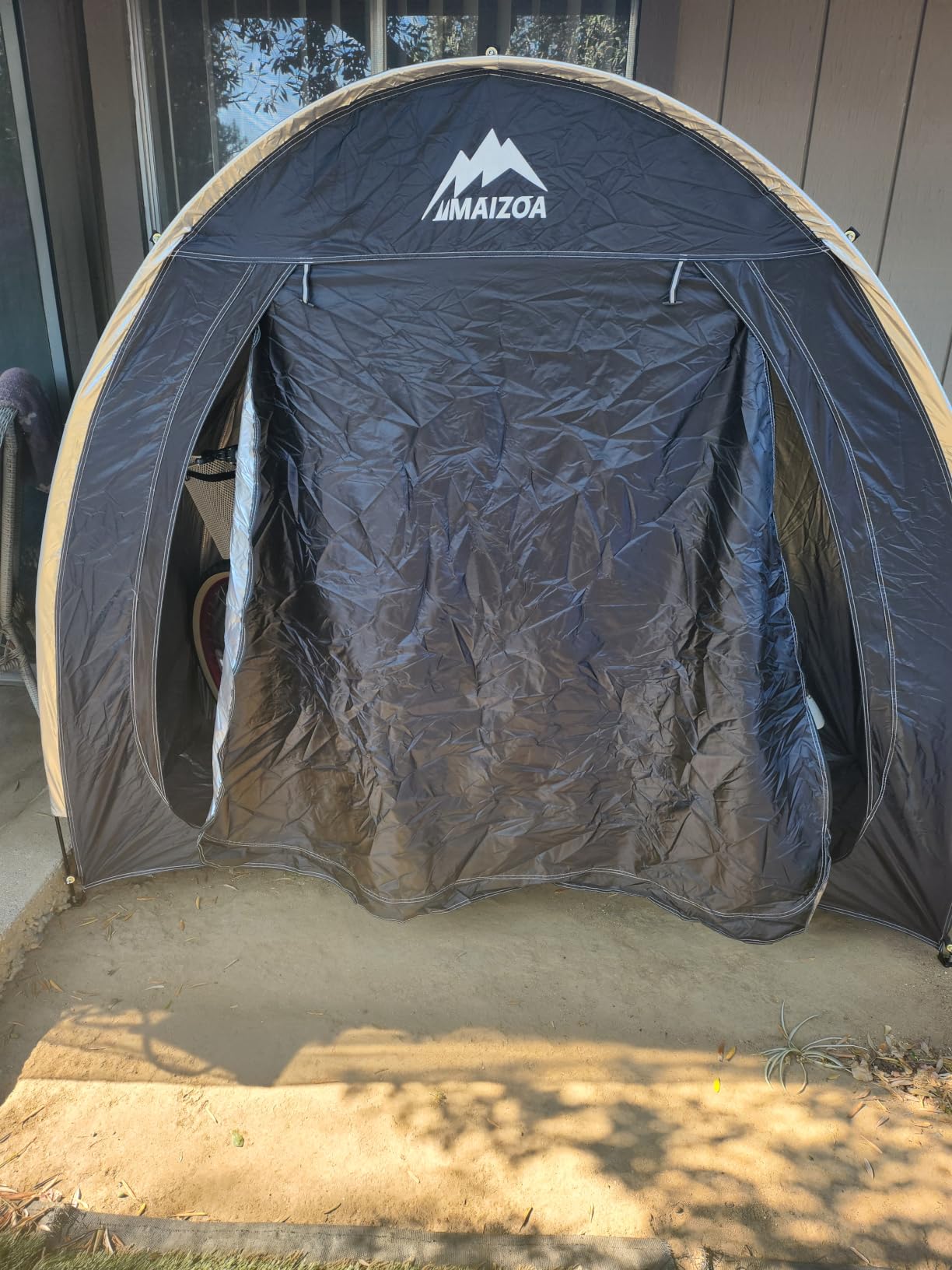 Bike Cover Storage Tent, Outdoor Portable Storage Tent customer photo 1