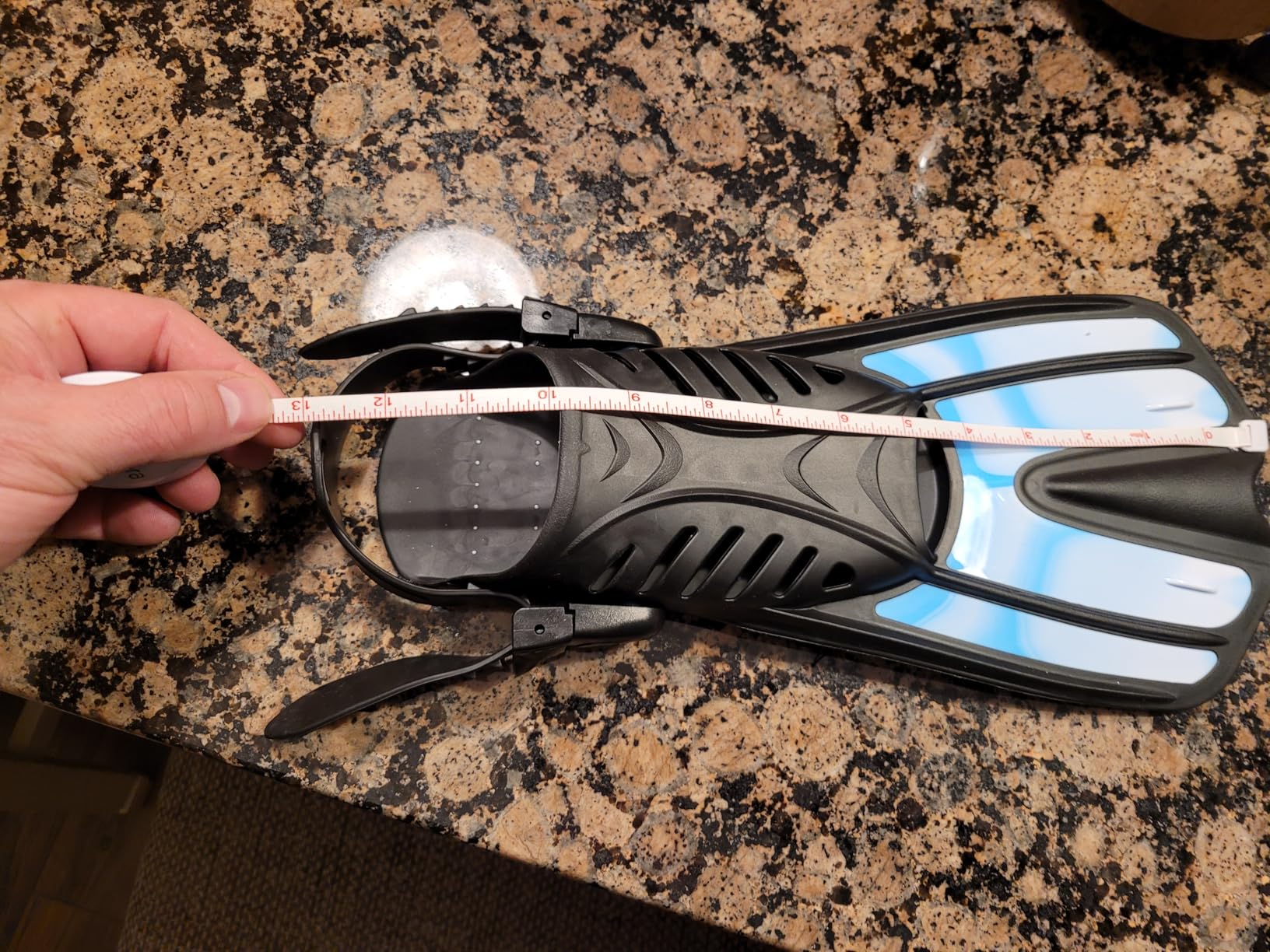 Diving fins Snorkeling Gear for Adults Kids Swim fins Flippers Travel Size customer photo 2