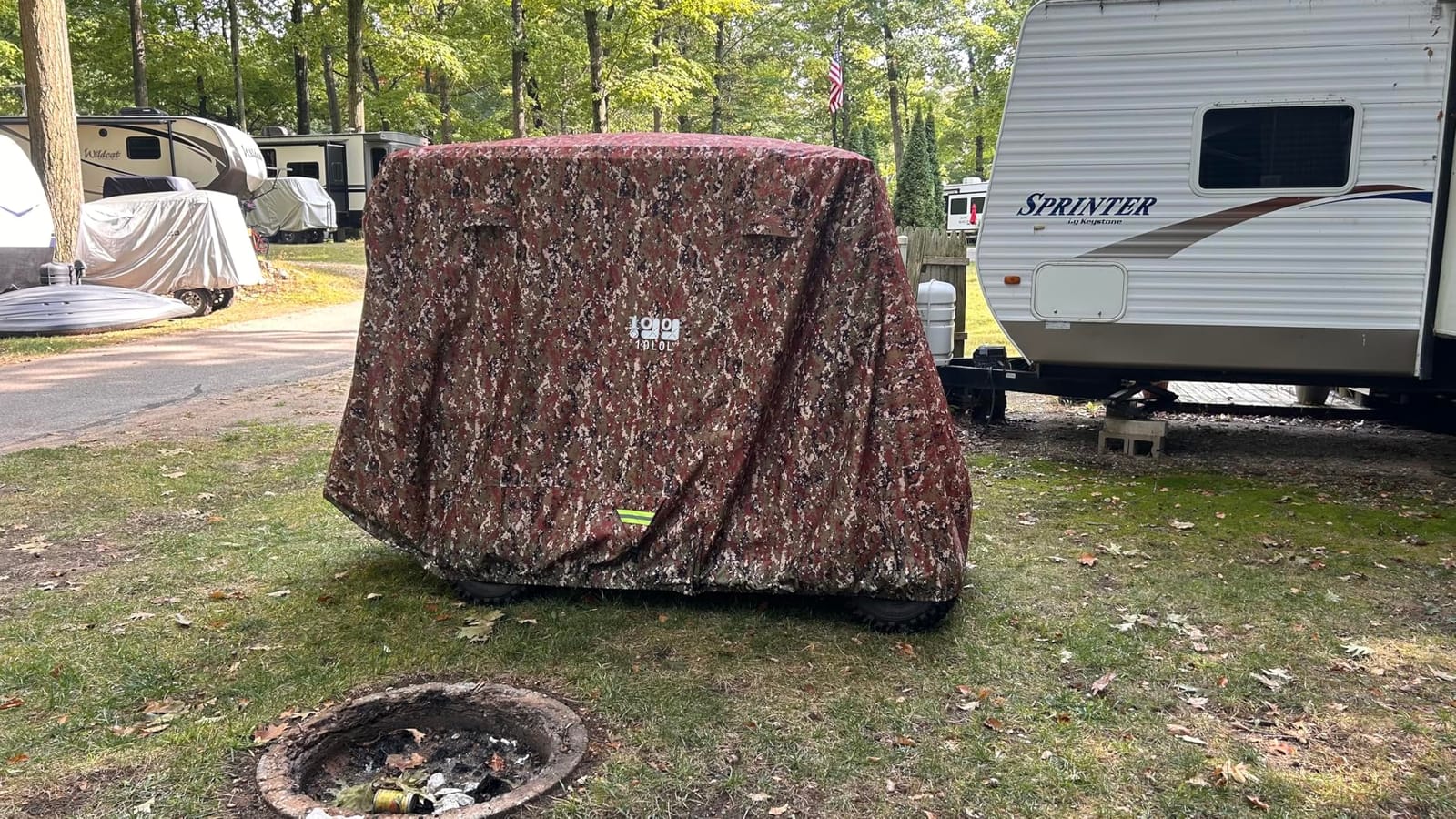 10L0L 650D Golf Cart Cover for 2/4/6 Passengers EZGO Club Car Yamaha customer photo 2
