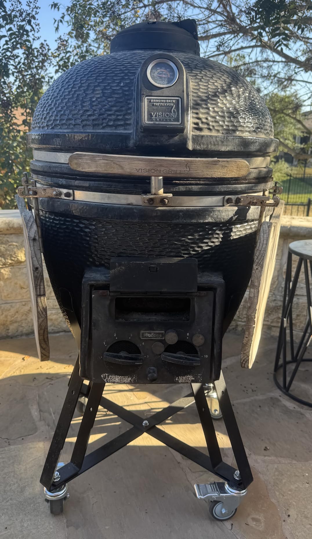 Rolling Cart for Kamado Joe Junior 13.5