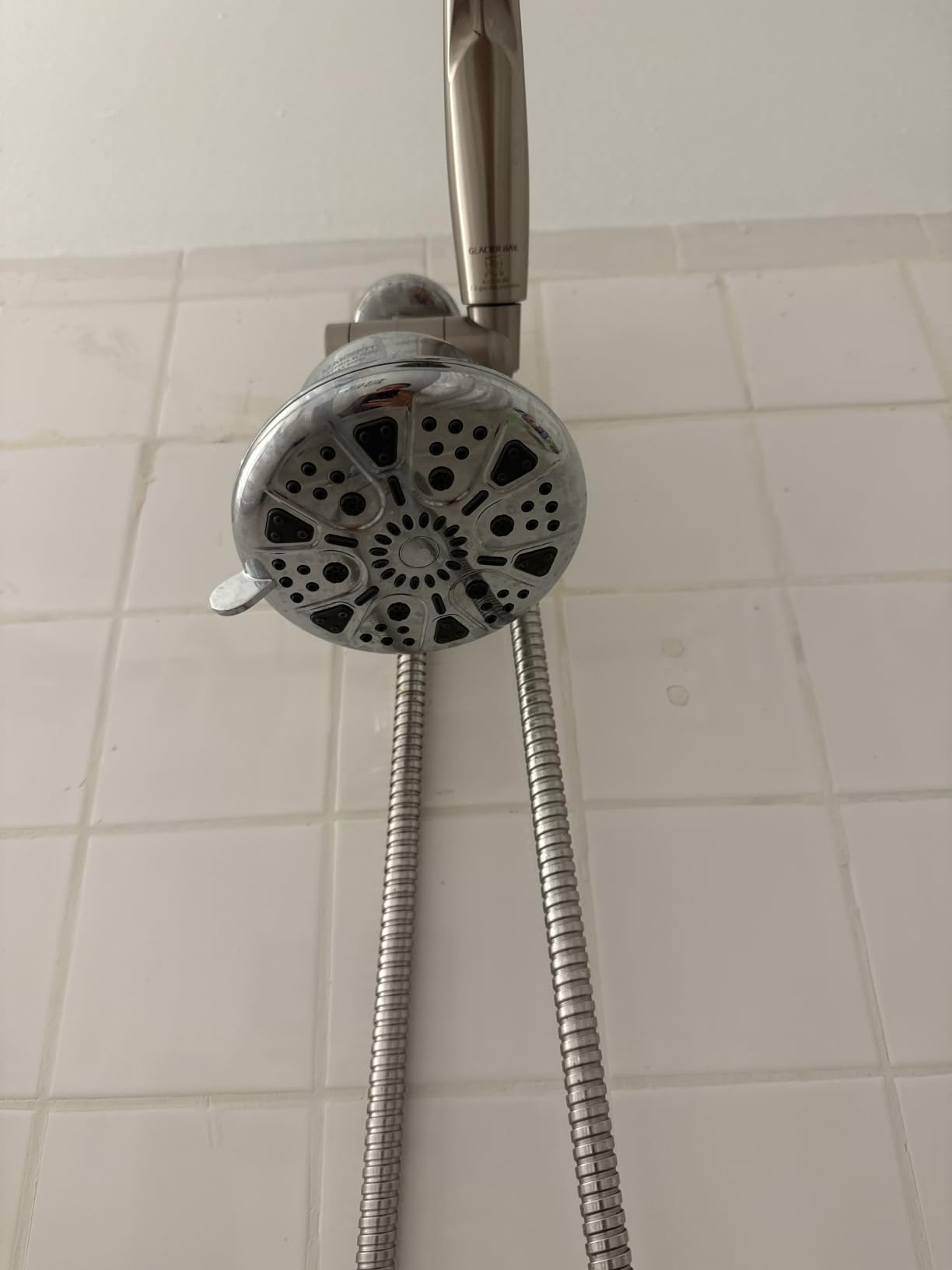 MakeFit Filtered Shower Head - High Pressure Shower Head with Filter for Hard Water Softener - 7 Settings Bathroom Rain Showerhead to Remove Chlorine and Heavy Metals (Chrome) customer photo 2