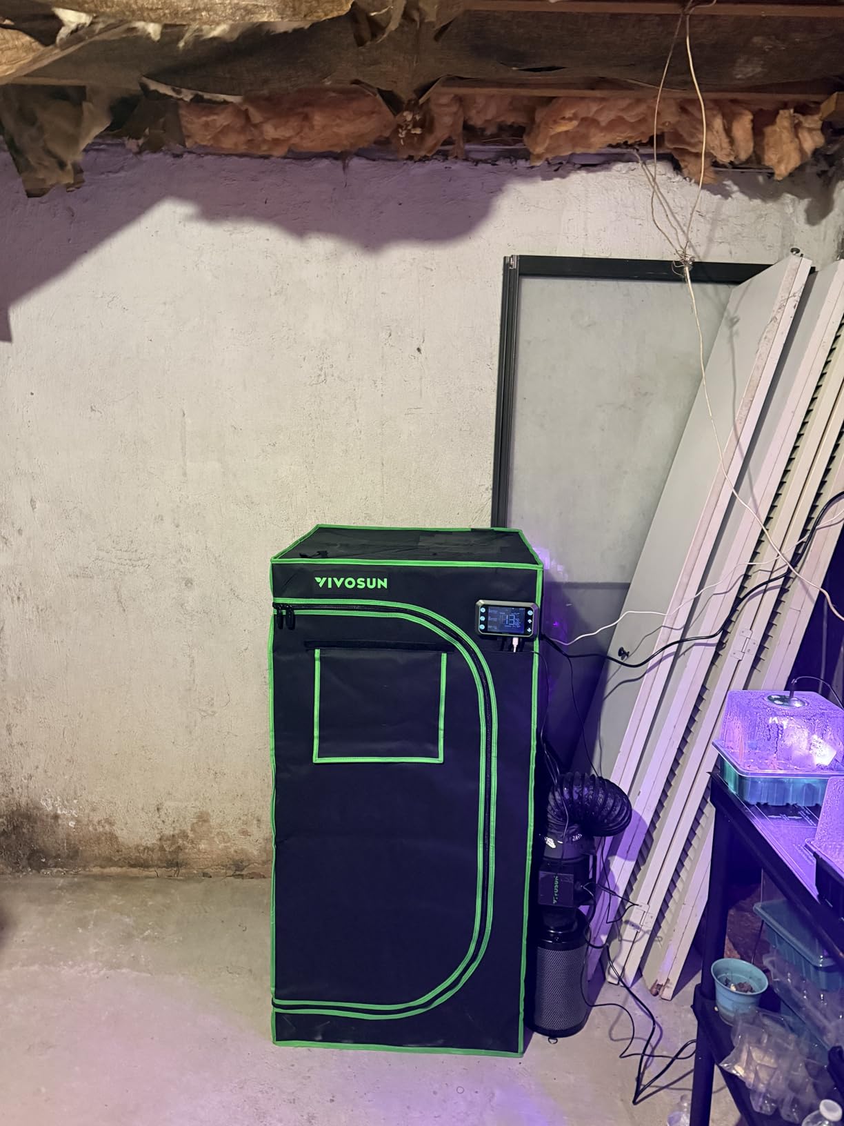 VIVOSUN Smart Grow Tent Kit 2x4, 2-Plant WiFi-Integrated Grow System customer photo 2