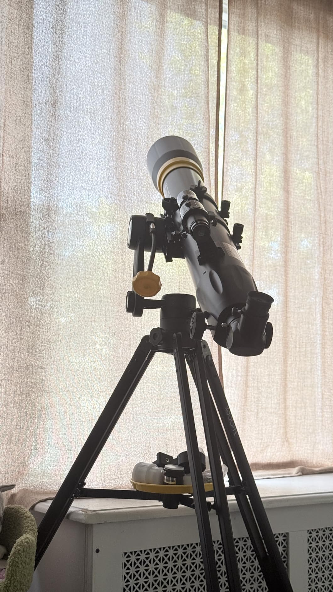 Koolpte Telescope for Adults, 90mm/900mm Vertisteel AZ Refractor, Black customer photo 2