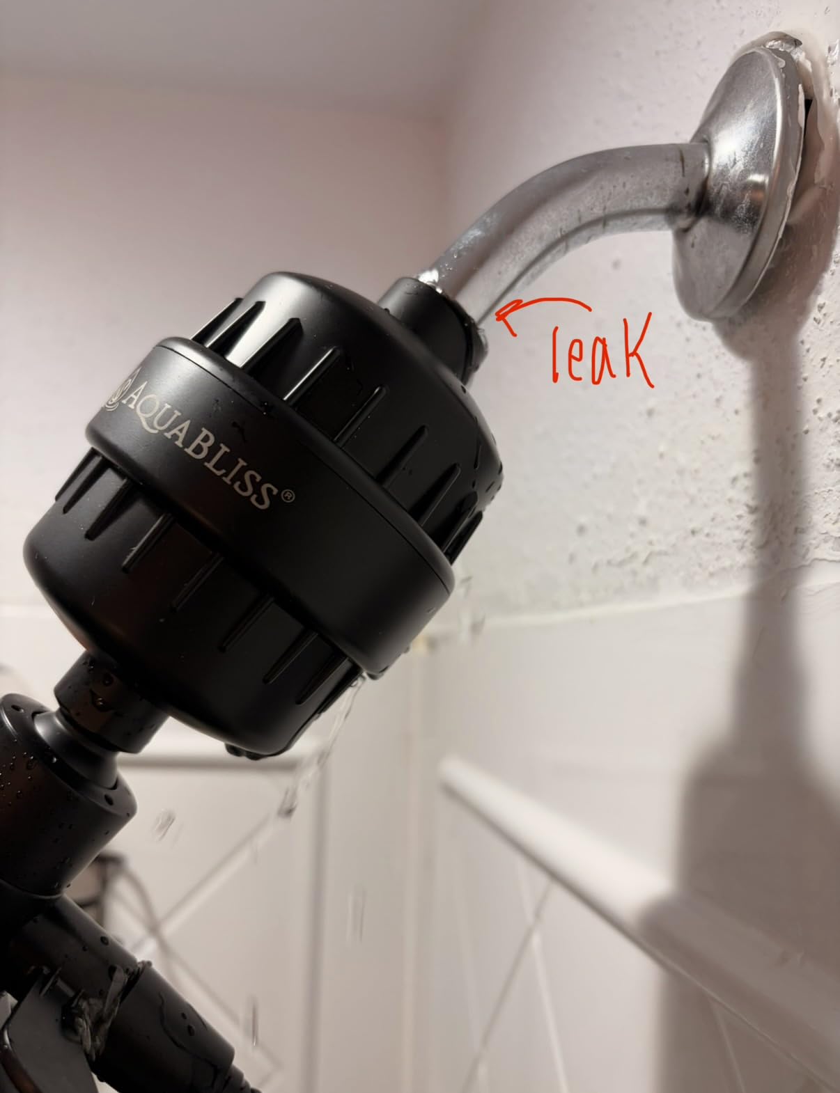 Aquabliss SF100 Daily Revitalize Shower Filter - Brushed Nickel customer photo 1