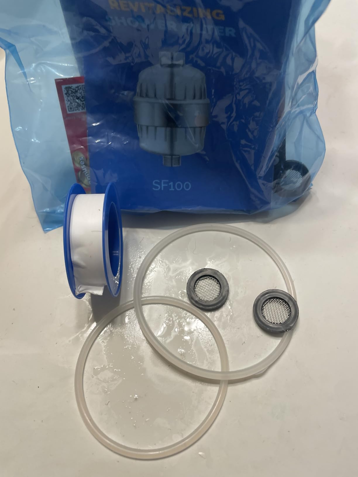 Aquabliss SF100 Daily Revitalize Shower Filter - Brushed Nickel customer photo 2