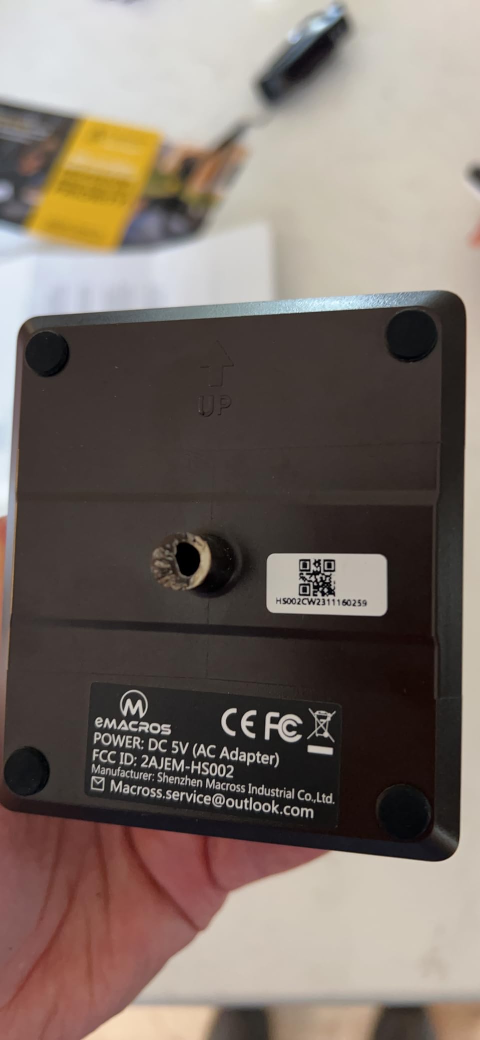 eMACROS Pro3 2.4G Wi-Fi Solar Driveway Alarm,1 Receiver+1 Sensor customer photo 1