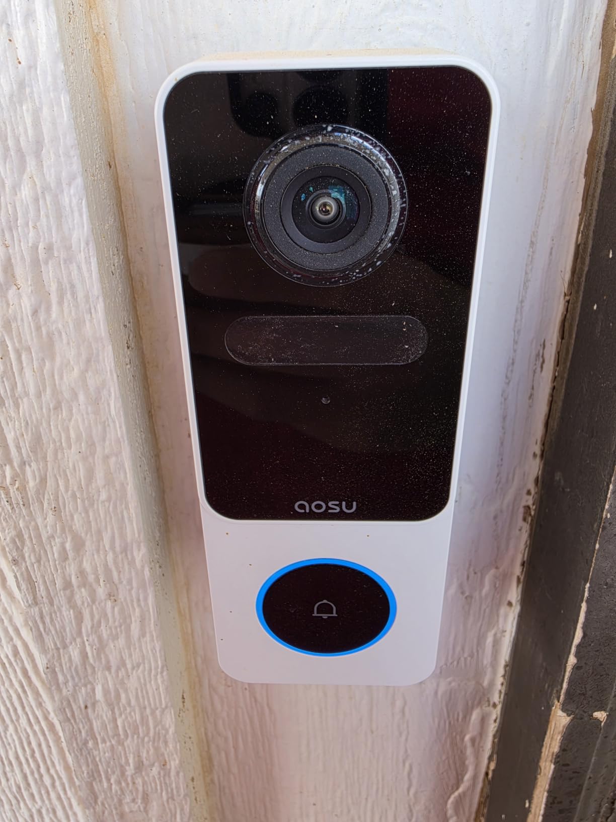 aosu Video Doorbell Camera Wireless, 2K QHD, 170° Wide Angle, 2.4 GHz WiFi customer photo 1