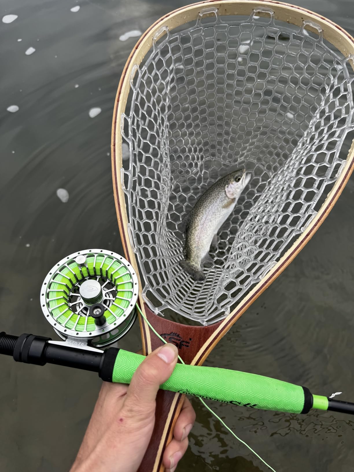 SF Premium SF005 Fly Fishing Reel Aircraft-Grade Aluminum 3/4/5, 5/6/7, 7/8/9 WT Dust-Proof Sealed Drag Free Reel Case Perfect for Trout & Bass customer photo 1