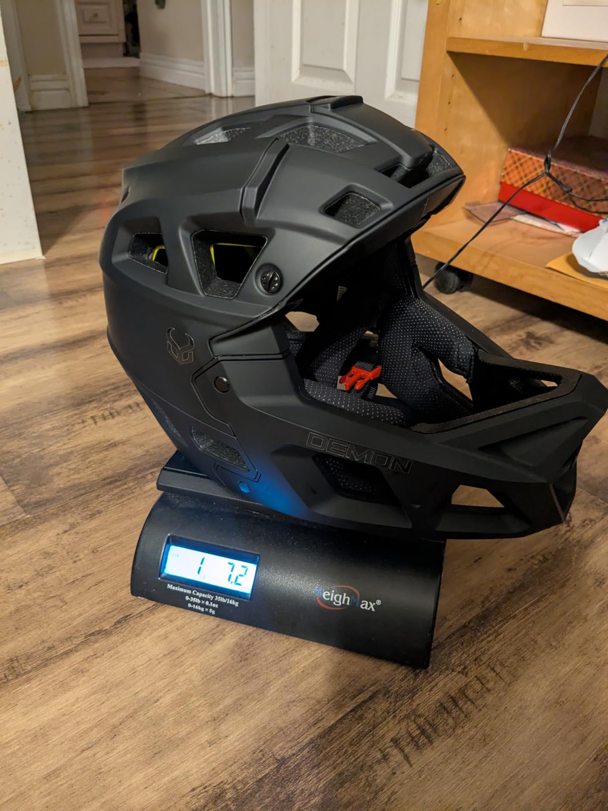 Demon United Podium X MIPS Full Face Mountain Bike Helmet- Removable Fit Pad Options- Advanced Venting System-Lightweight - Fullface DH BMX MTB Helmet customer photo 2