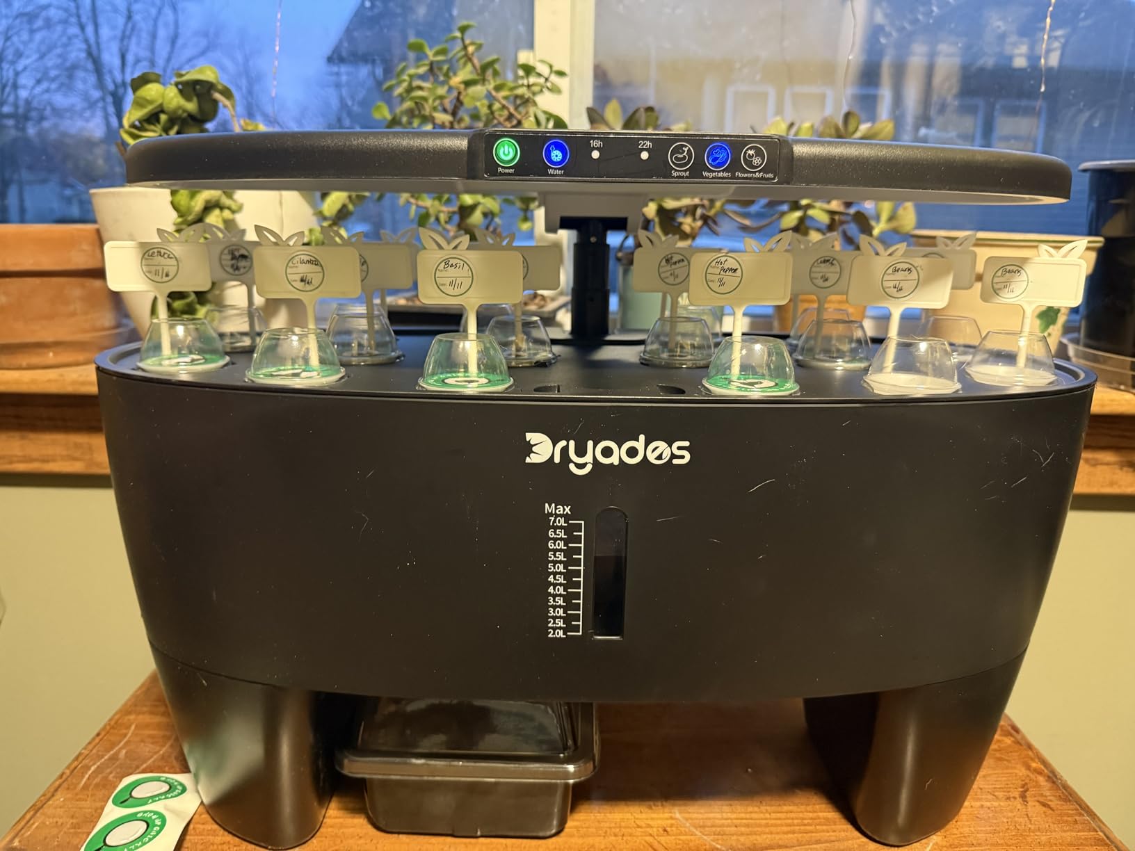 Indoor Hydroponic Growing System with 81 Pods Herbs Garden Kit with 30W Led Grow Light Large Movable 3-Layer Floor-Standing Hydroponic Gardening System for Vegetable Fruit customer photo 2