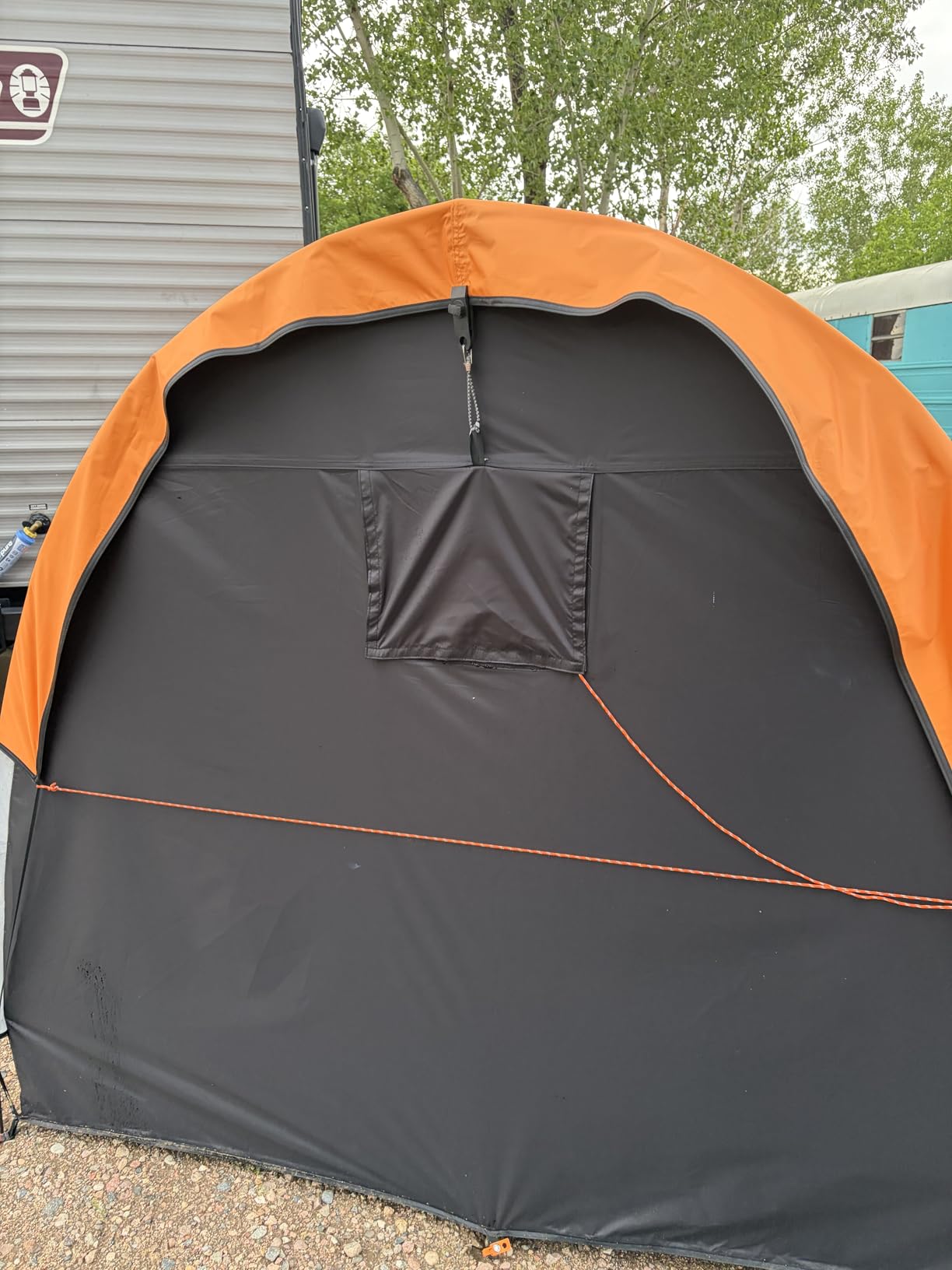 Upgraded Bike Tent with Rain Cover, Outdoor Storage Shed for 4-5 Bikes customer photo 1