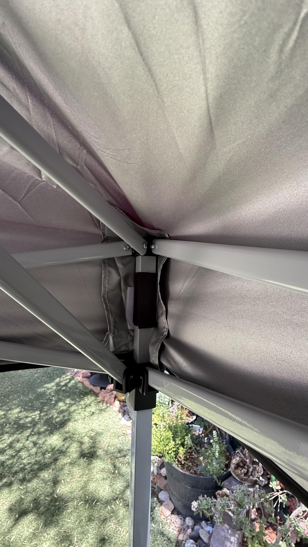 MASTERCANOPY 10x20 Durable Pop Up Canopy Tent with Roller Bag, Navy Blue customer photo 2