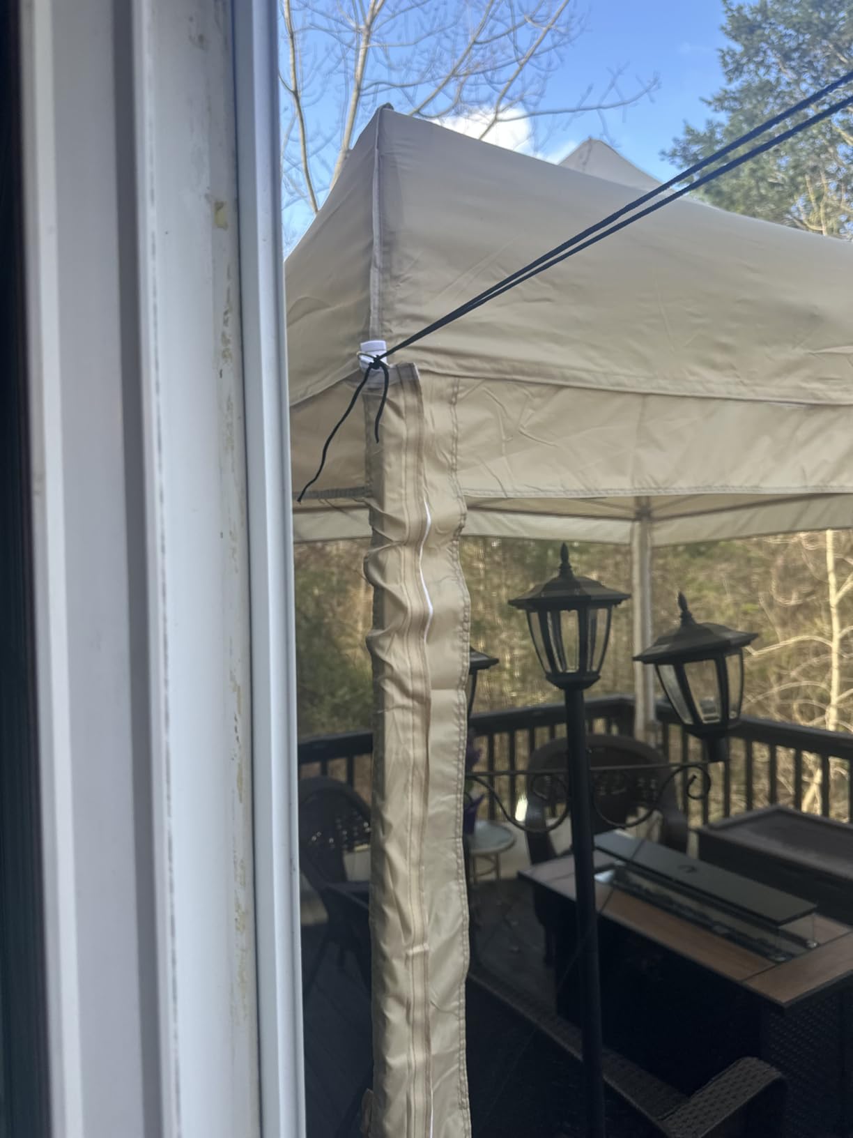 COBIZI 10x10 Heavy Duty Pop Up Canopy Tent with 4 Mosquito Netting Walls customer photo 1