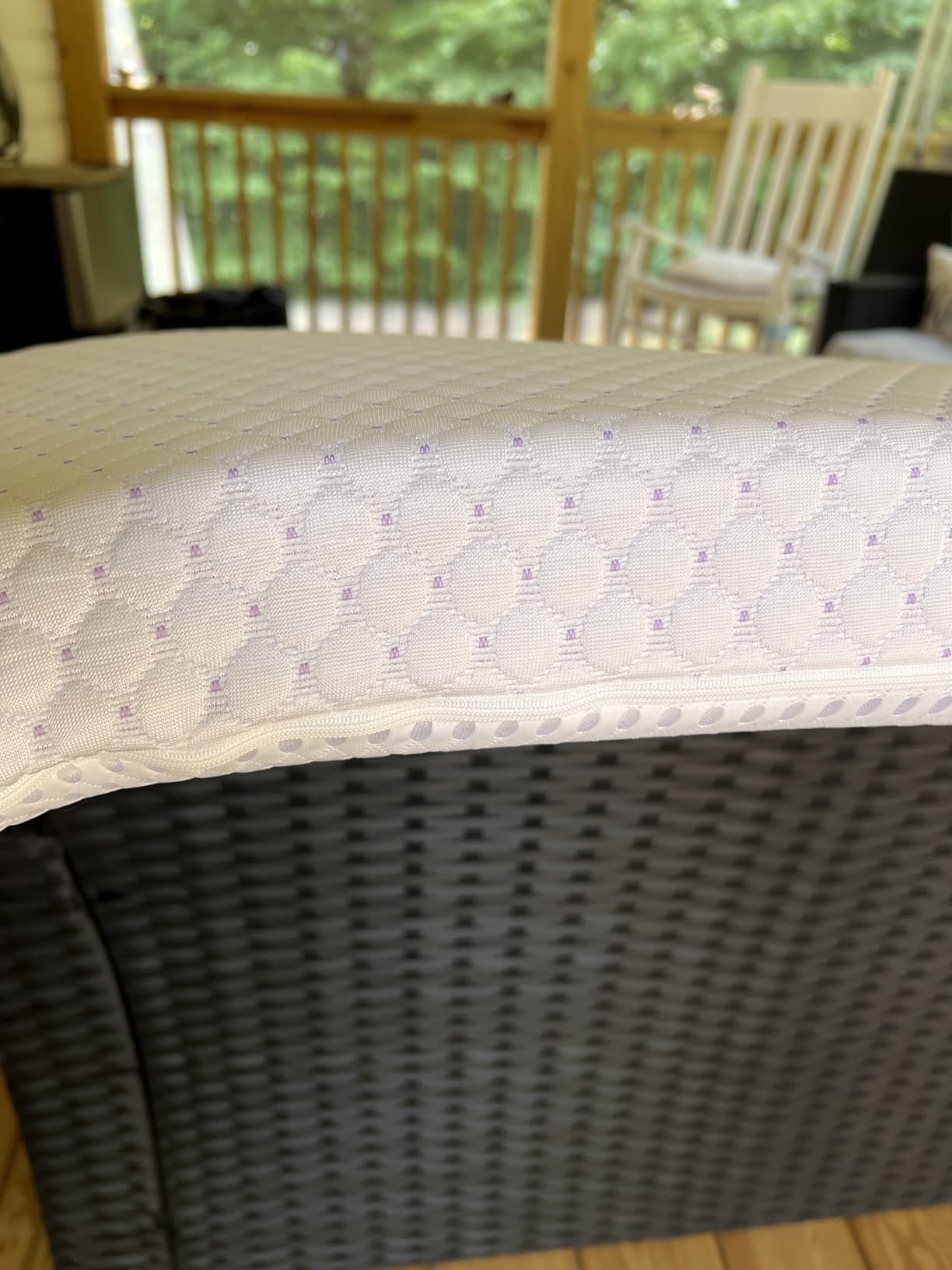 PERLECARE Queen Mattress Topper, 4 Inch Gel Memory Foam Mattress Topper for Pressure Relief, Premium Soft Cooling Sleep, Non-Slip Design with Removable & Washable Cover, Oeko-Tex Certified customer photo 1