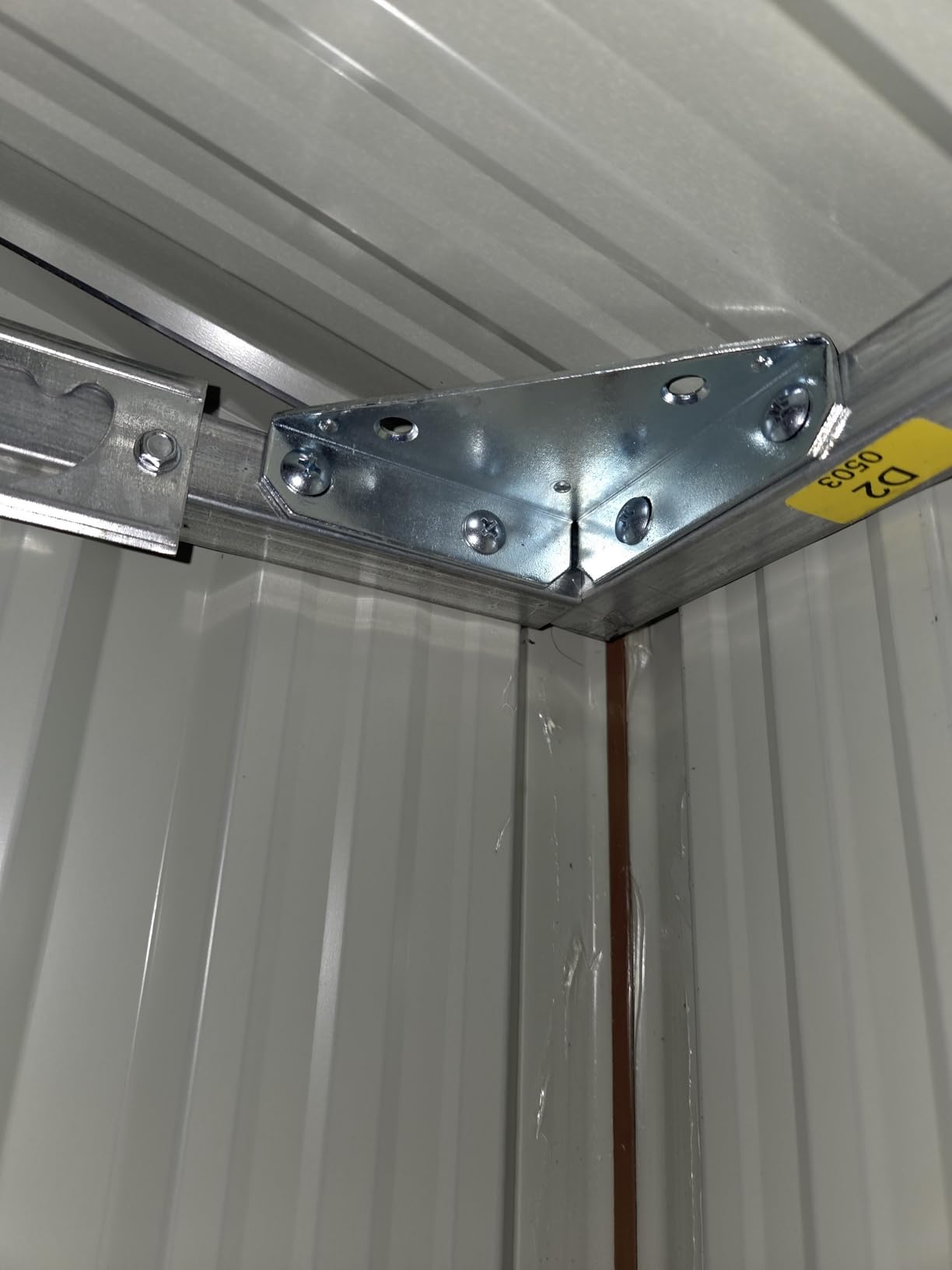 Quictent 8x4FT Resin Storage Bike Shed with Floor & Windows, Base 7.5X3.7FT customer photo 1